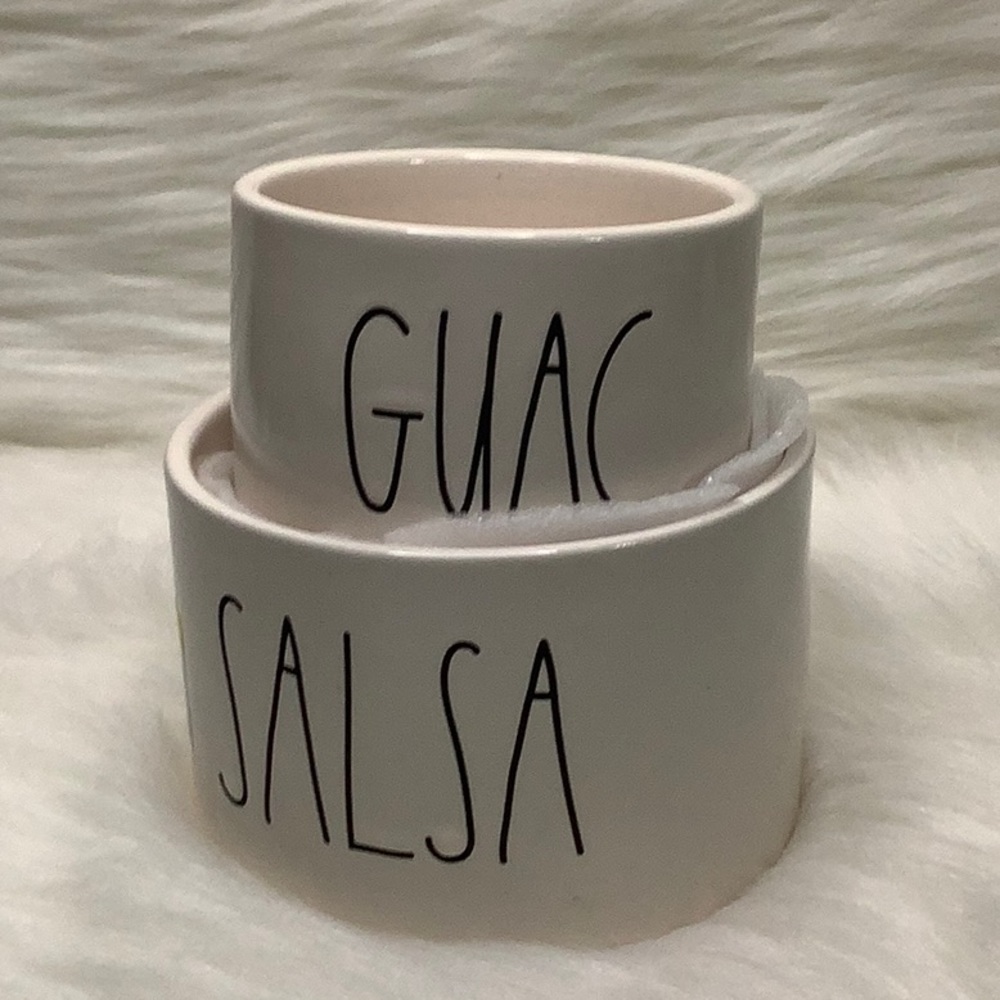 NWOT🔥Rae Dunn 💃Salsa And 🥑Guacamole Serving Bowls